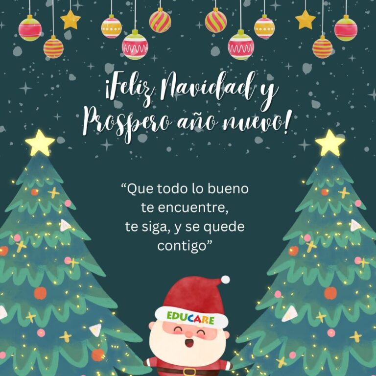 Feliz navidad de EDUCARE